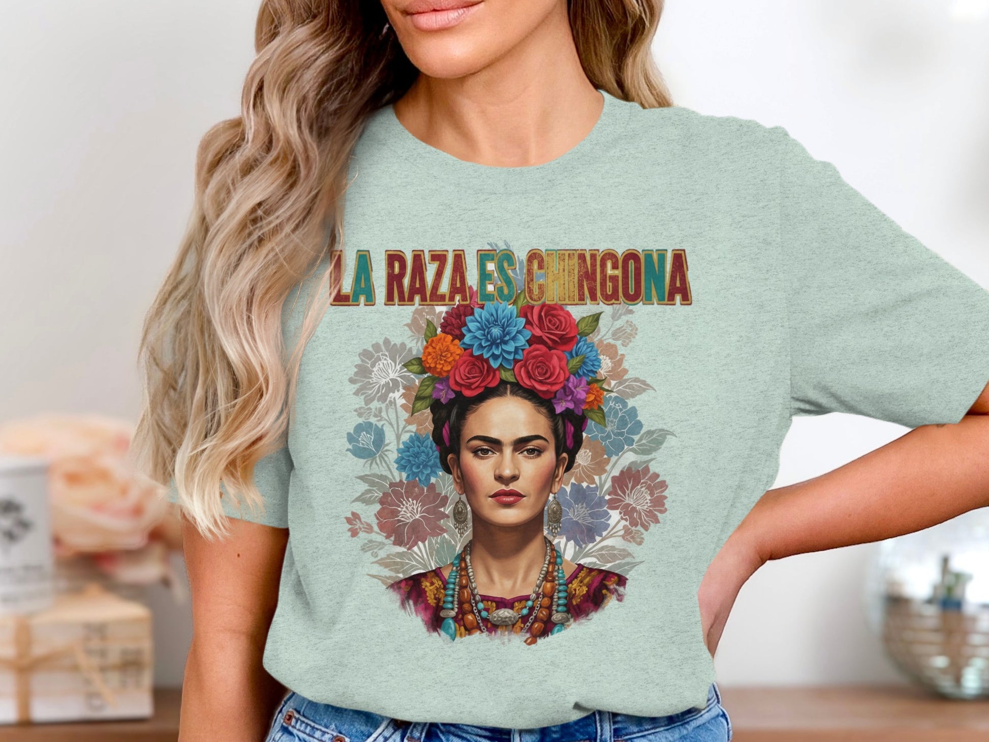 La Raza Es Chingona Graphic Women's T-shirt