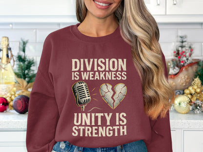 Division Is Weakness Unity Is Strength product type