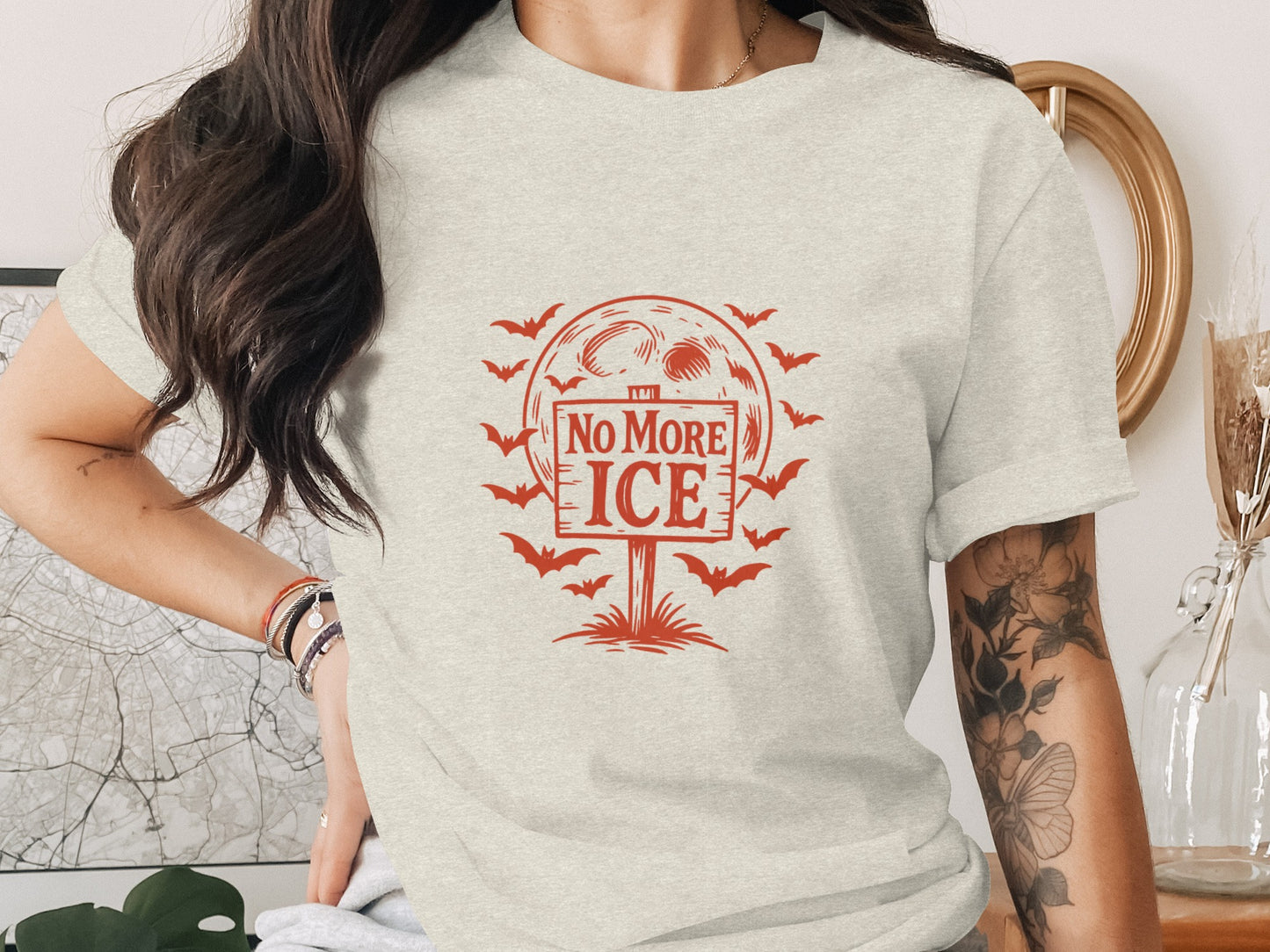 No More Ice Halloween T-shirt Funny Graphic Product
