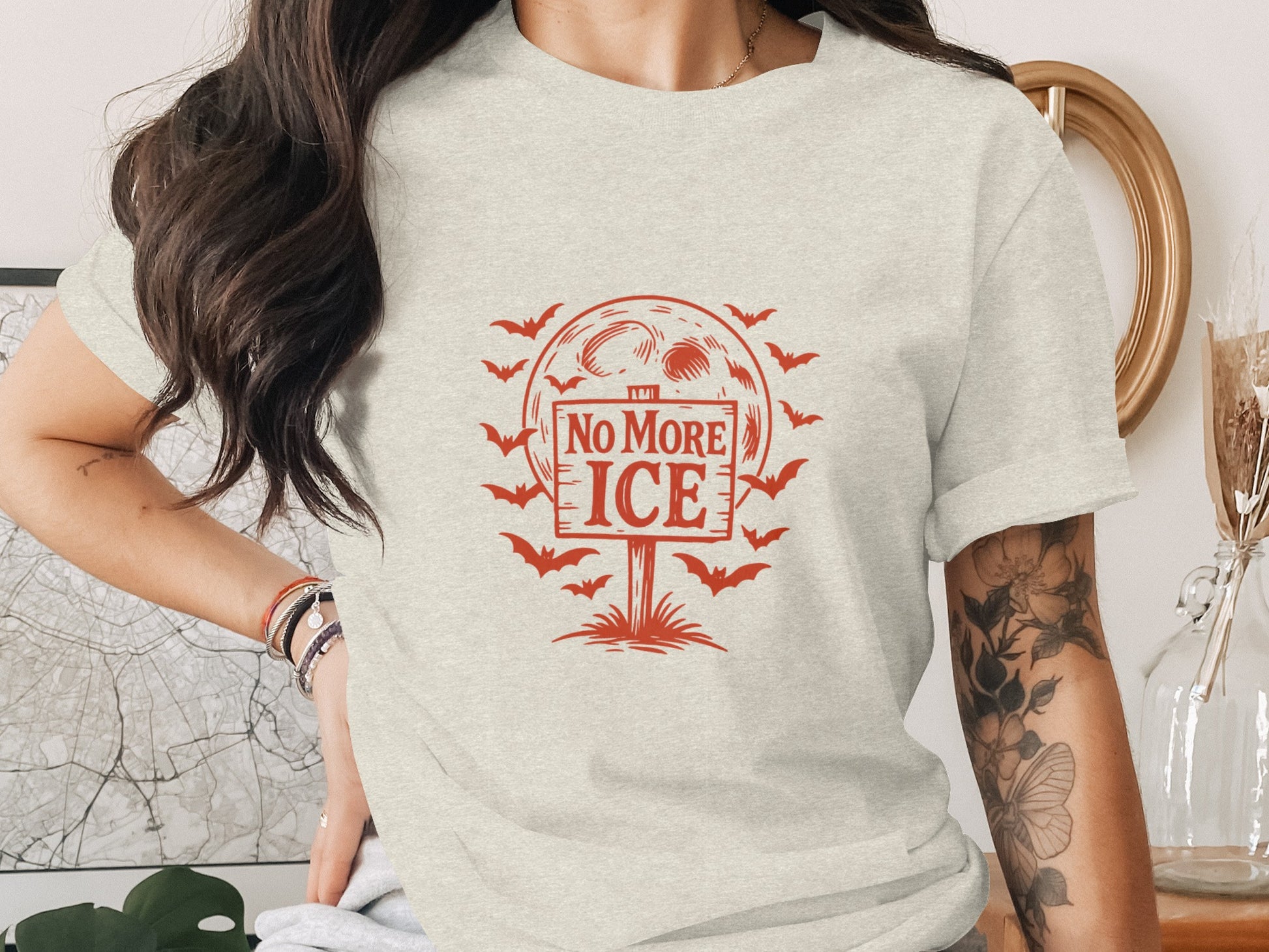 No More Ice Halloween T-shirt Funny Graphic Product
