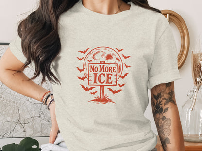 No More Ice Halloween T-shirt Funny Graphic Product