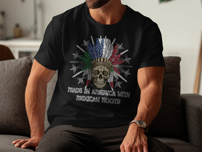Made in America with Mexican Roots T-Shirt product