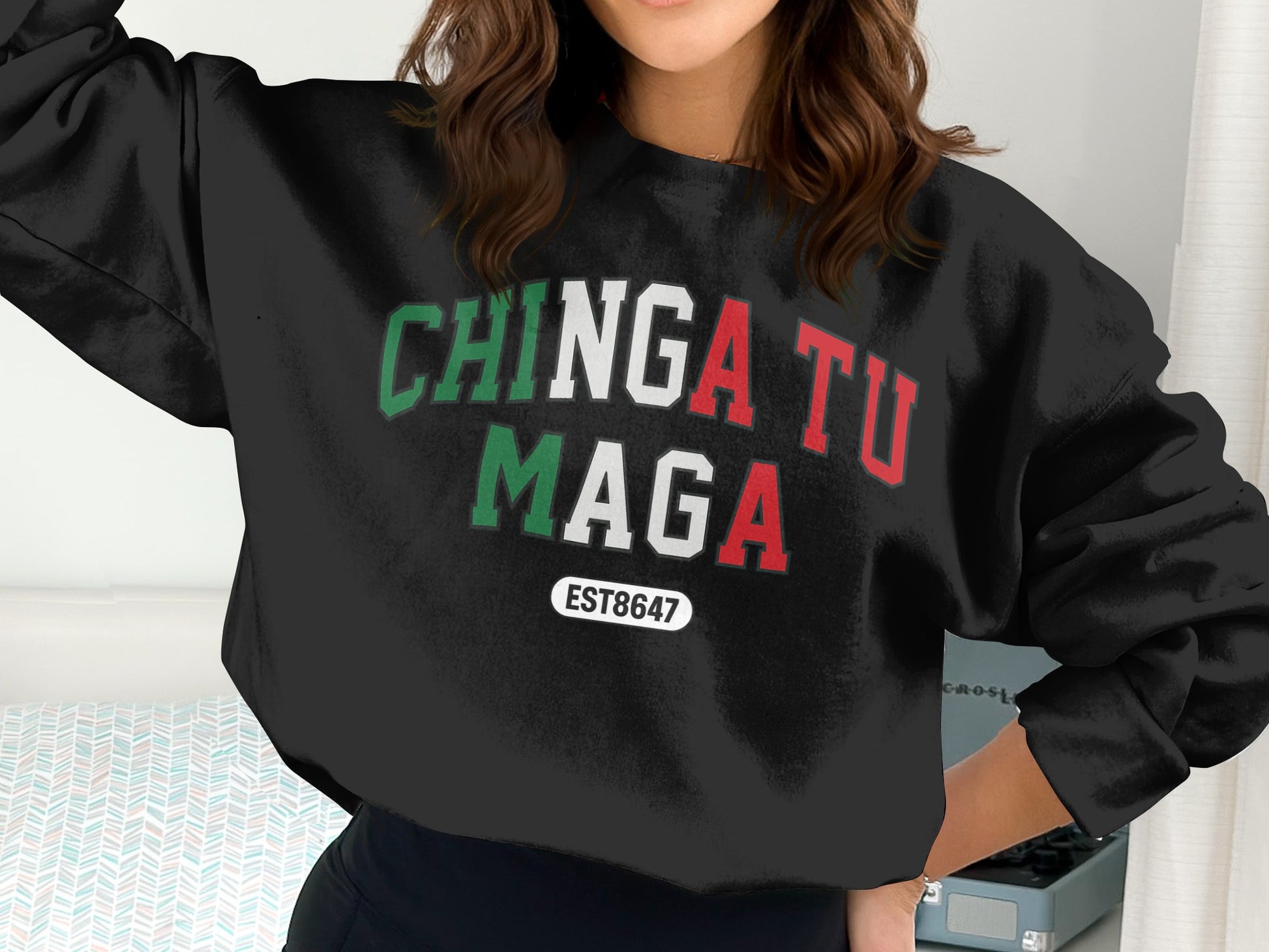 Chingatu Maga EST8647 Colorful Sweatshirt
