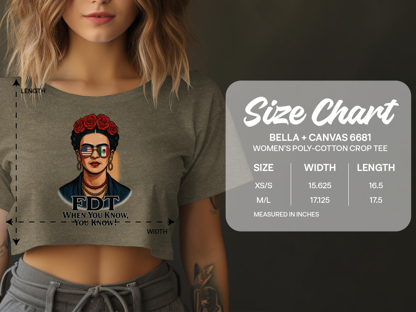Stylish Women's Graphic Crop Top Tee Product