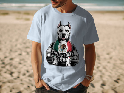 Straight Outa Tlacoyo Dog Graphic T-Shirt product