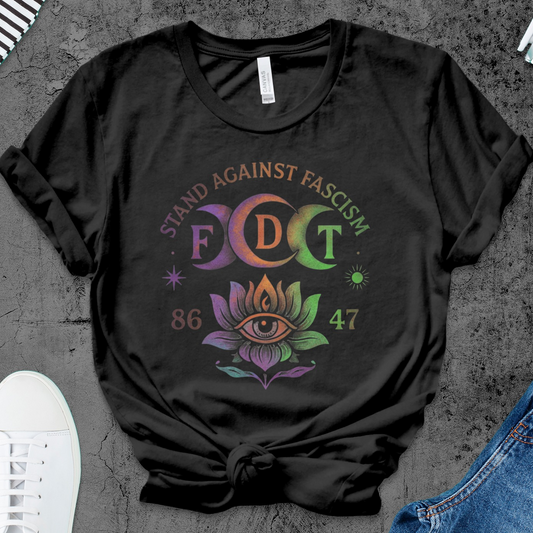 Stand Against Fascism Eye Graphic Tee product