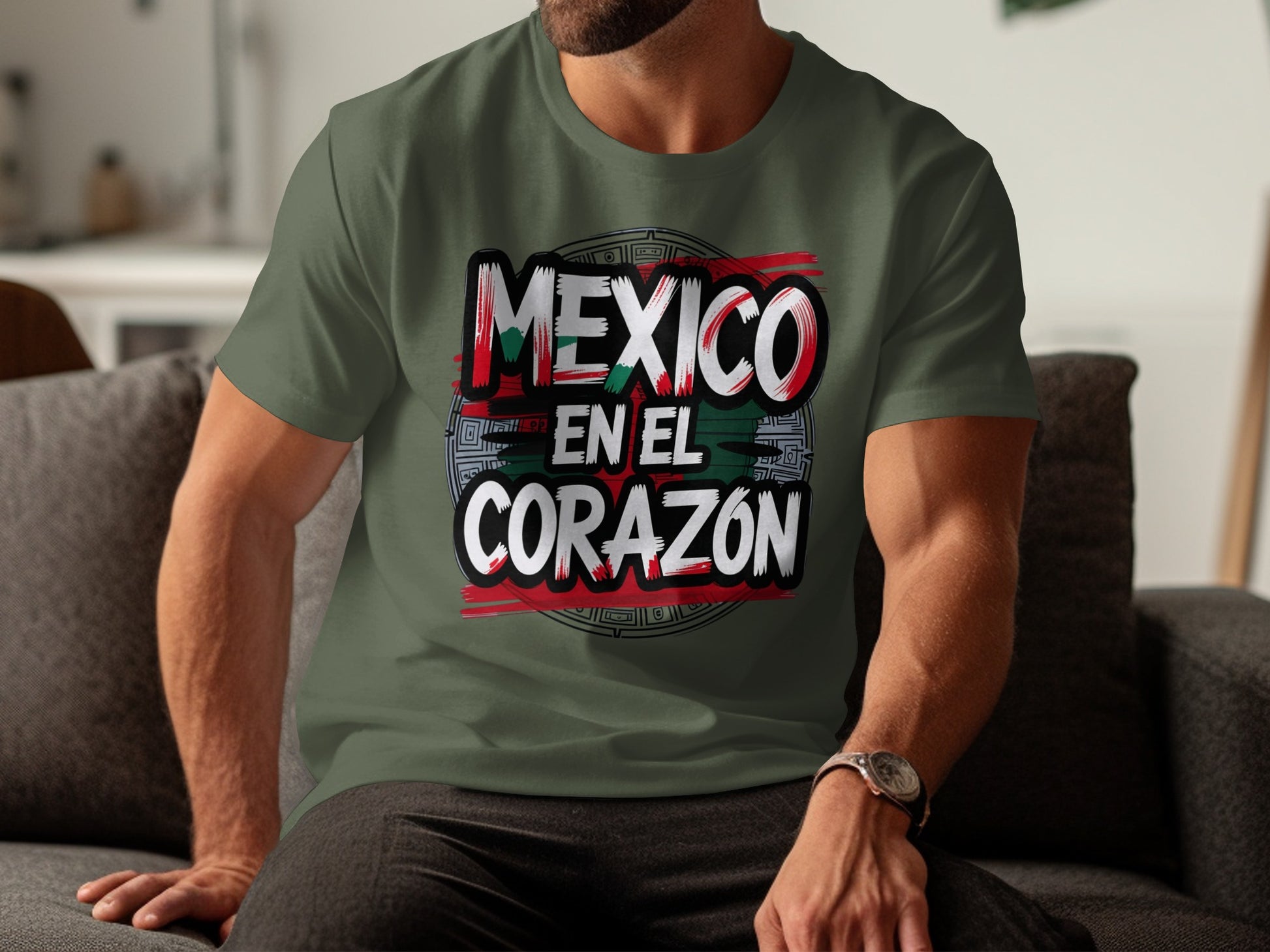 Mexico En El Corazon Graphic T-Shirt product type