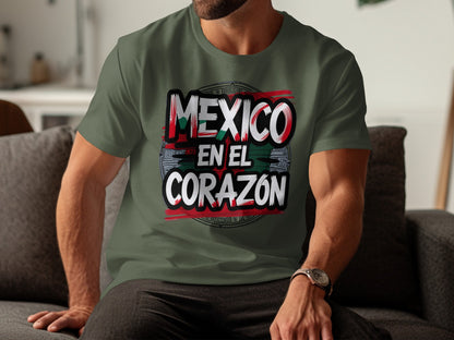 Mexico En El Corazon Graphic T-Shirt product type