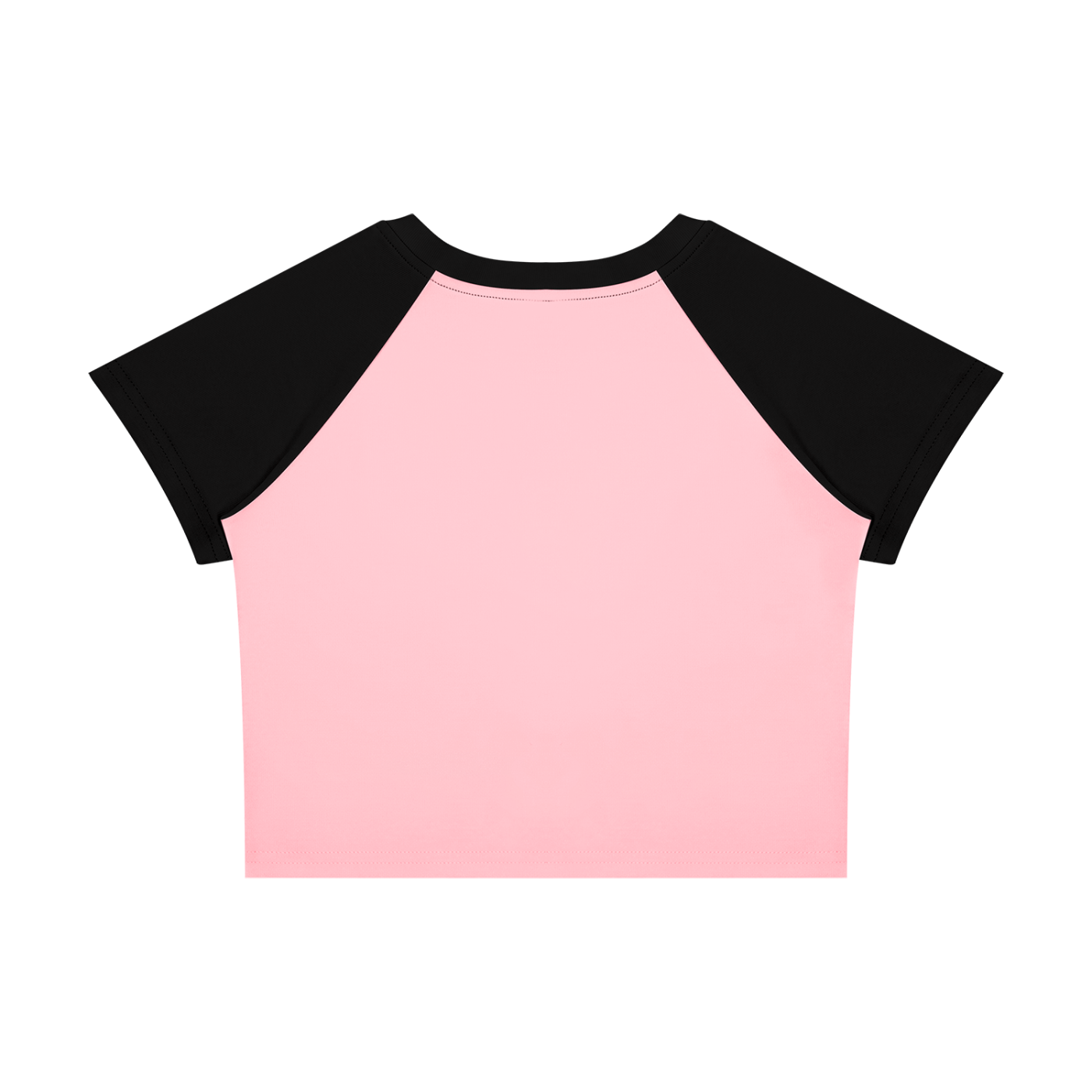 Antifa Funny Crop Tee Women’s Raglan Color Block Baby T-Shirt