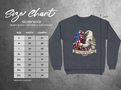 Protect Immigrants Foster Peace Sweatshirt product type