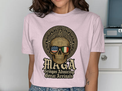 Maga Gringos Admiring Great Arrivals Graphic T-shirt product