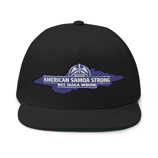 American Samoa Strong Not MAGA Wrong Hat