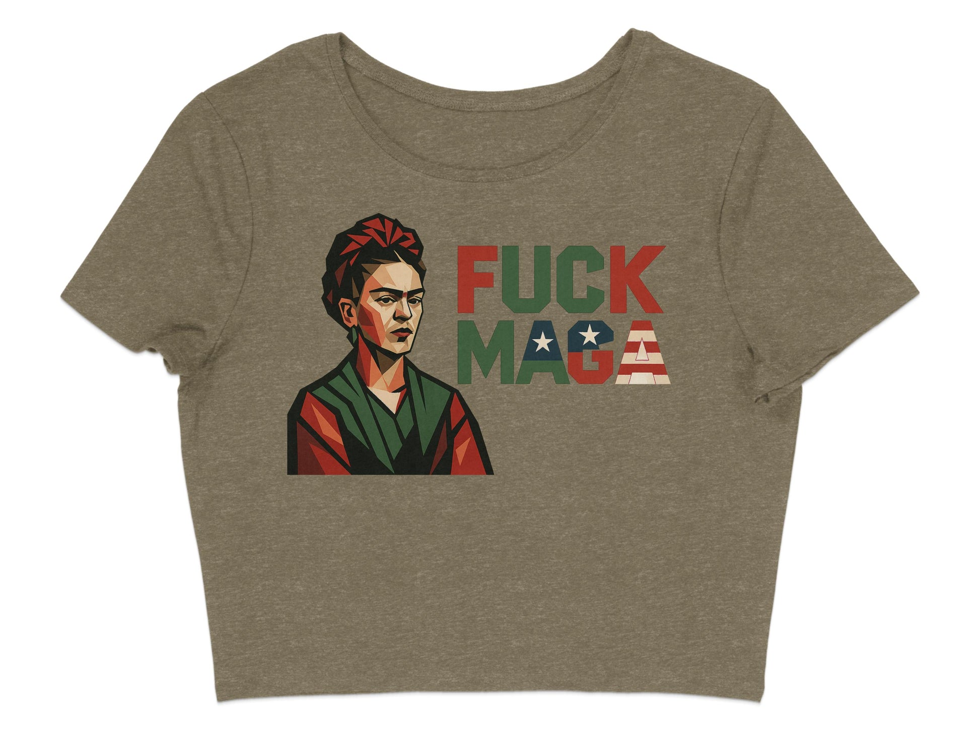 Fuck Maga Graphic Cropped T-shirt product