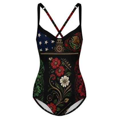 Women's one-piece swimsuit