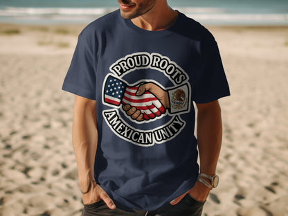 Proud Roots American Unity Handshake T-shirt product