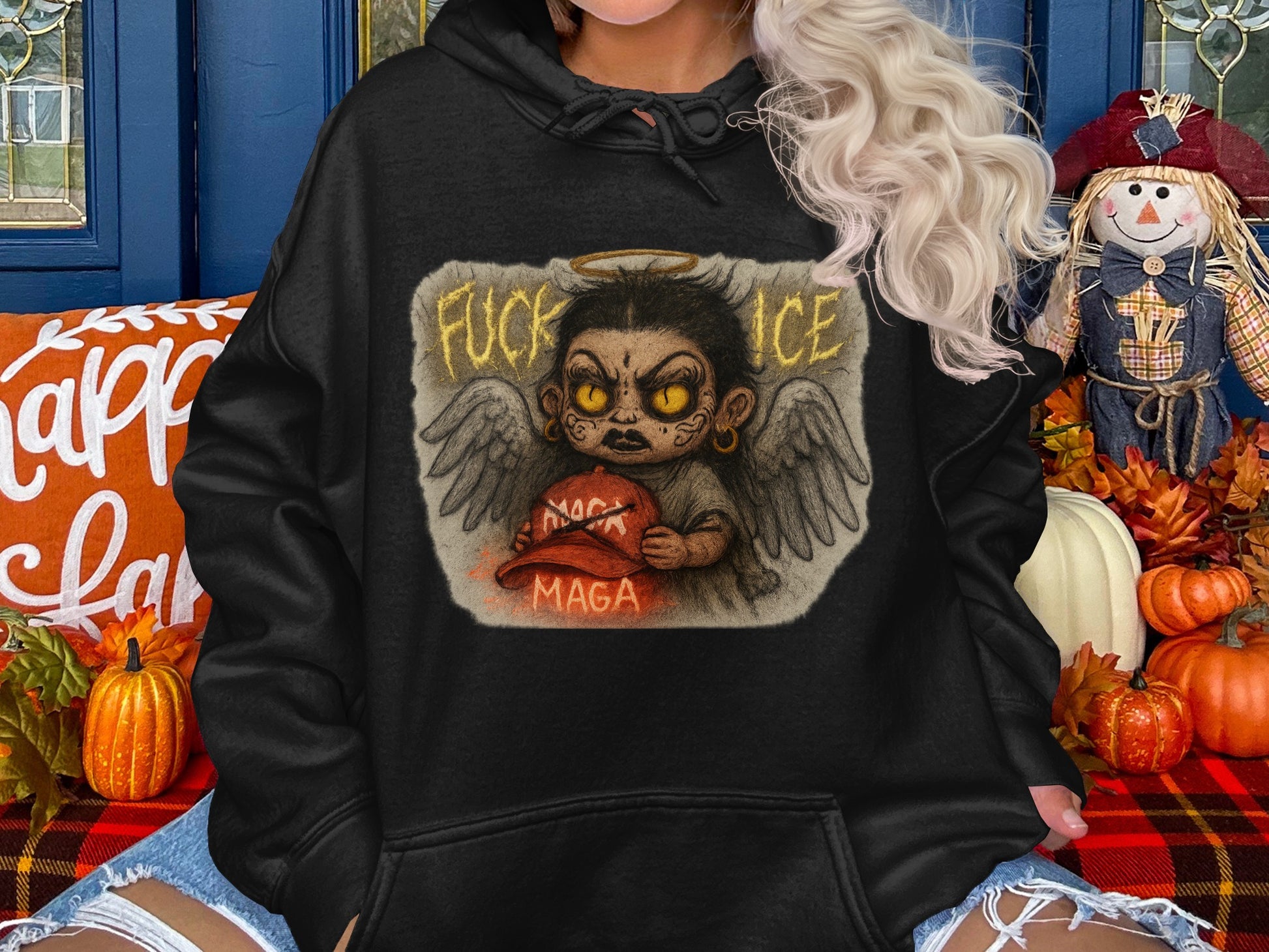 Controversial Statement Graphic Hoodie product