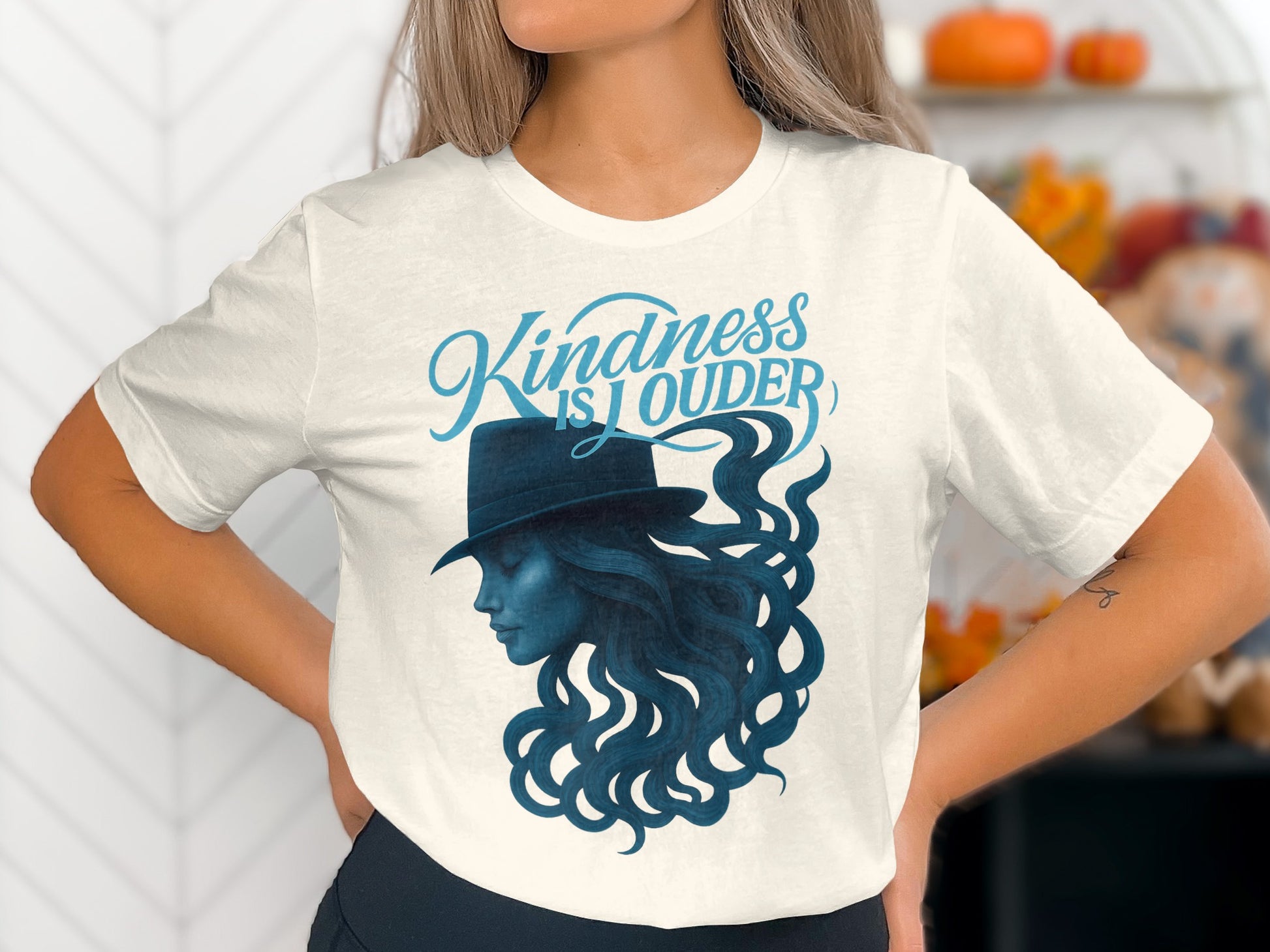 Kindness Is Louder Graphic Tee Casual Clothing