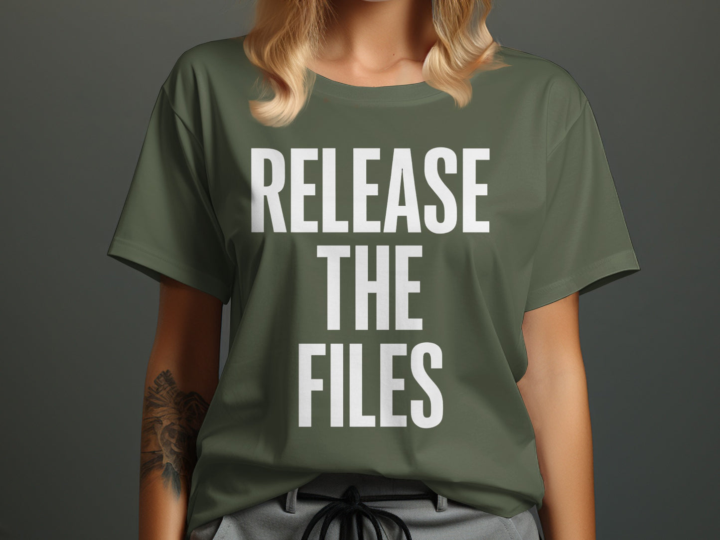 Release The Files Graphic Tee Shirt product