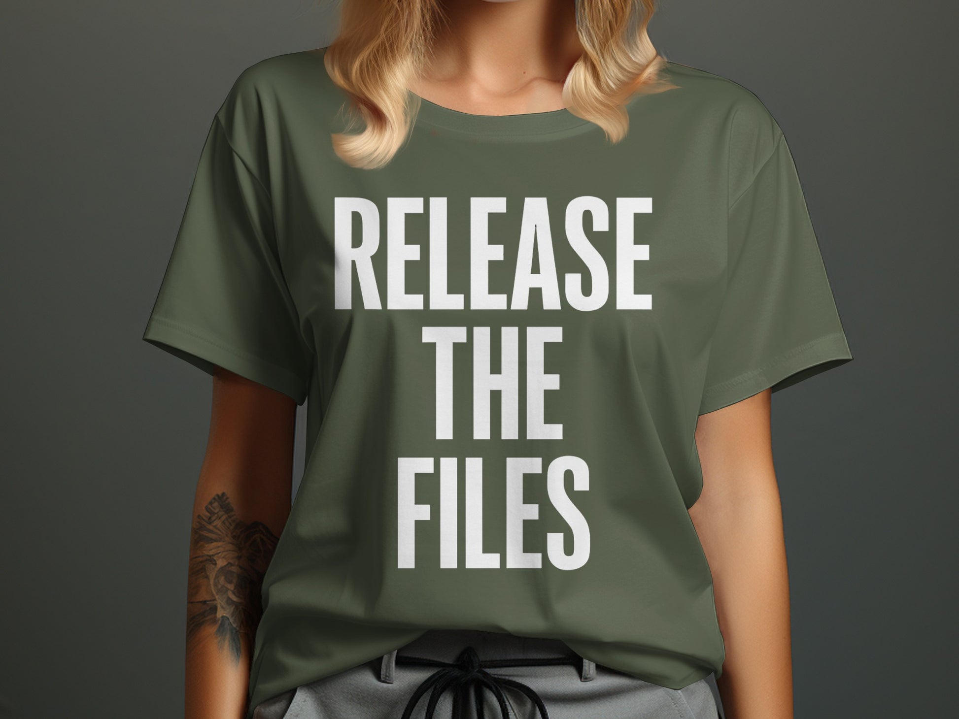 Release The Files Graphic Tee Shirt product