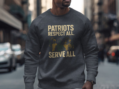 Patriots Respect All Serve All Sweatshirt product