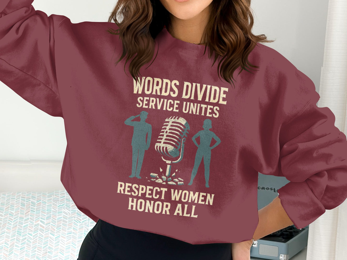 Empowerment Message Unisex Fit Sweatshirt Product