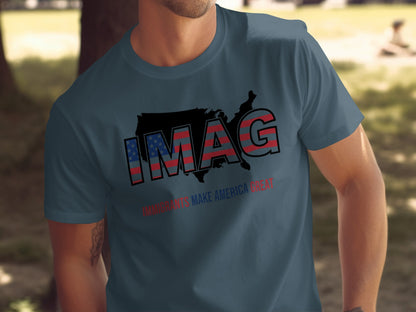 Immigrants Make America Great Graphic T-shirt product
