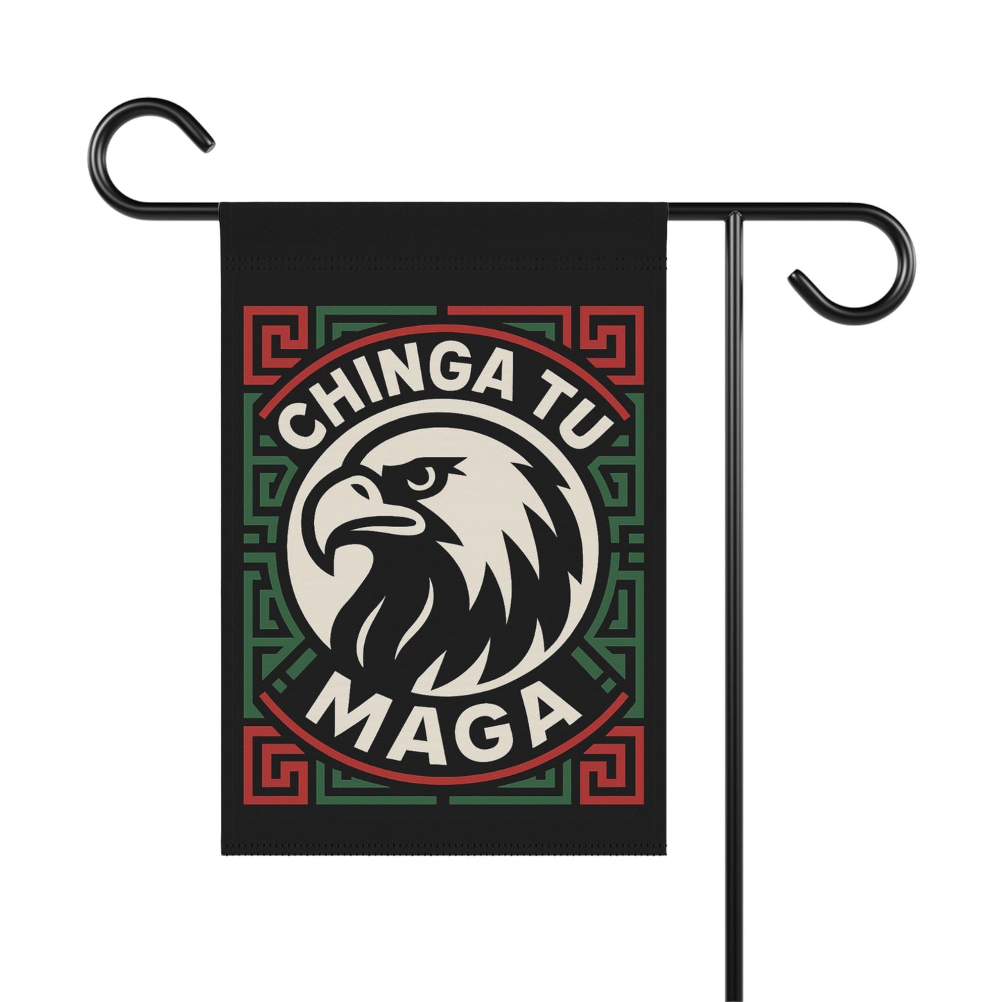 Chinga Tu MAGA Eagle Design Bold Graphic Flag