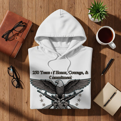 250 Years of Honor Courage and Commitment hoodie
