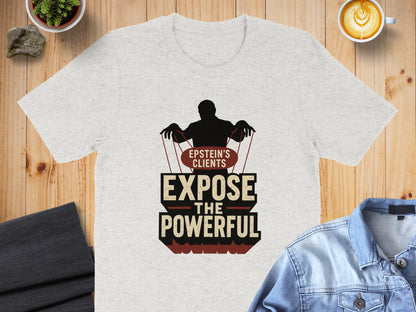 Epstein's Clients Expose The Powerful T-shirt product