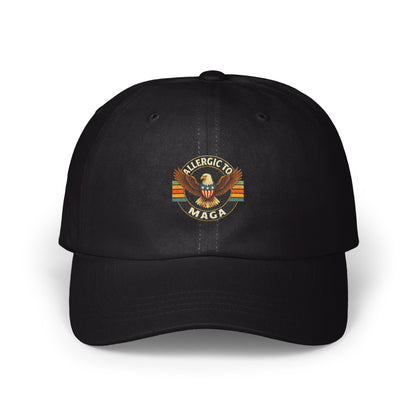 Allergic To MAGA Eagle Embroidered Baseball Cap product
