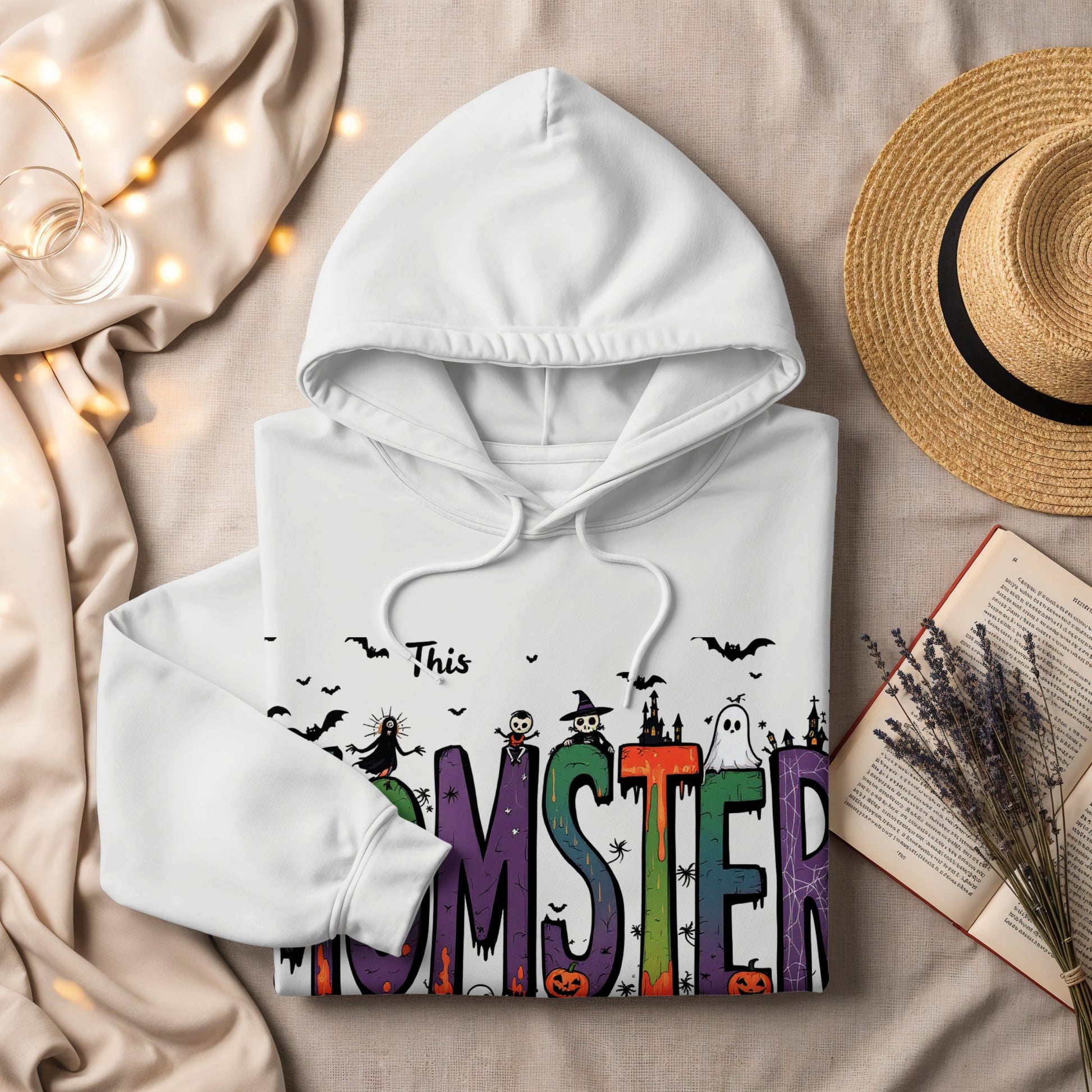 This Monster Halloween Graphic Hoodie product