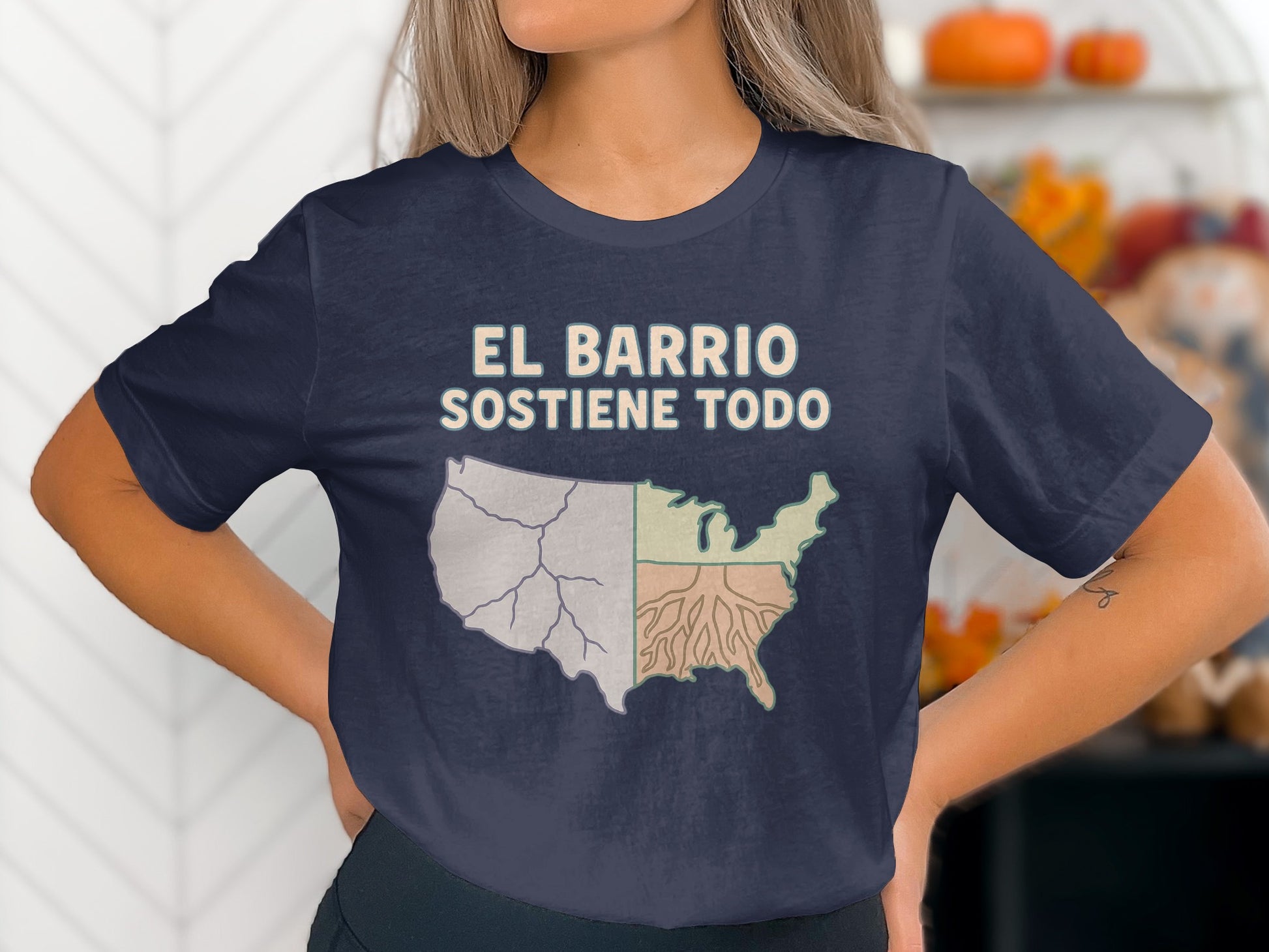 El Barrio Sostiene Todo Graphic Tee Shirt product