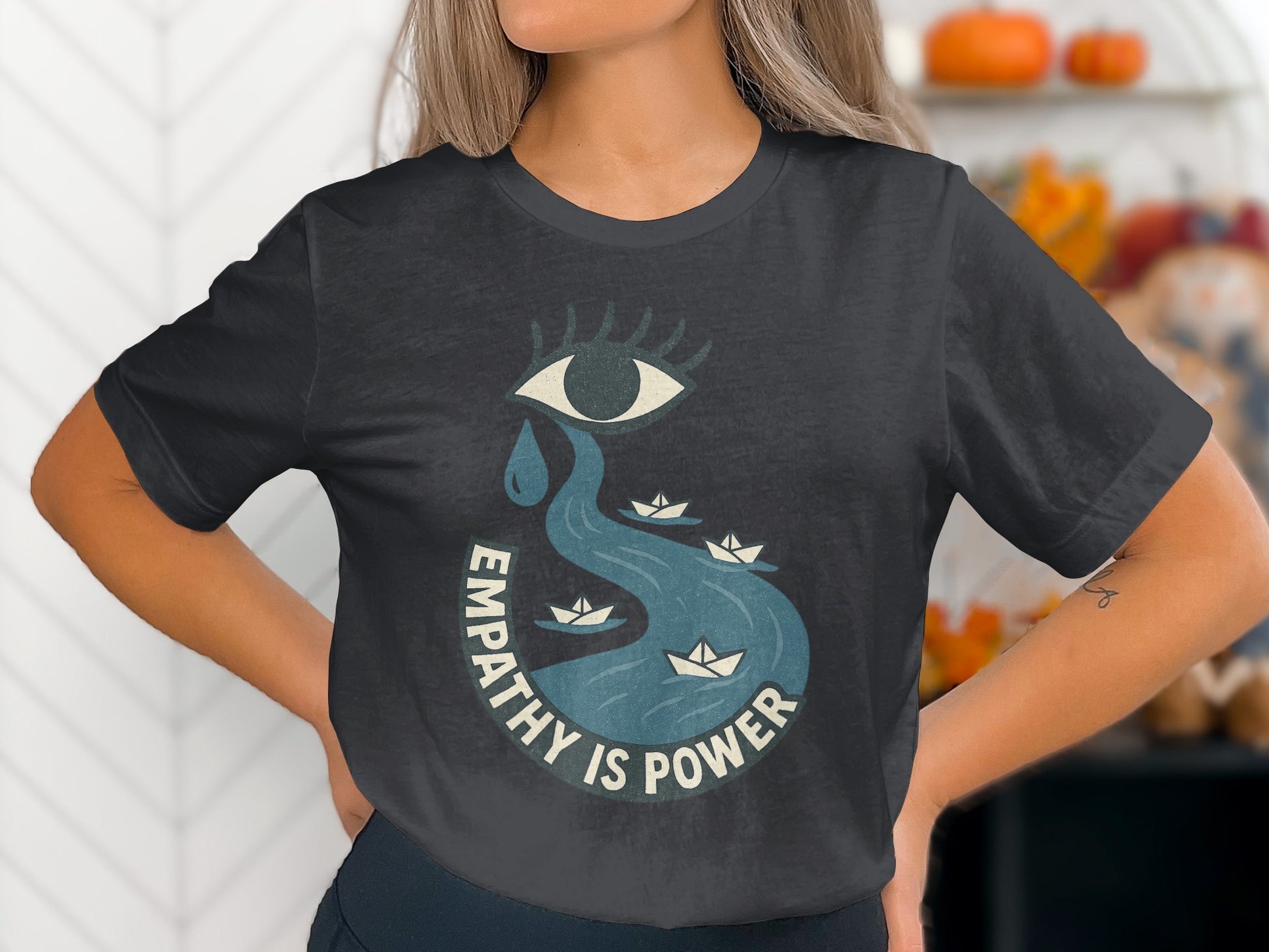 Empathy Is Power Unique Graphic Tee Shirt product