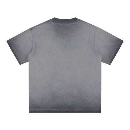 Chinga Tu Maga Vintage Reverse Dyed Loose Cotton T-Shirt