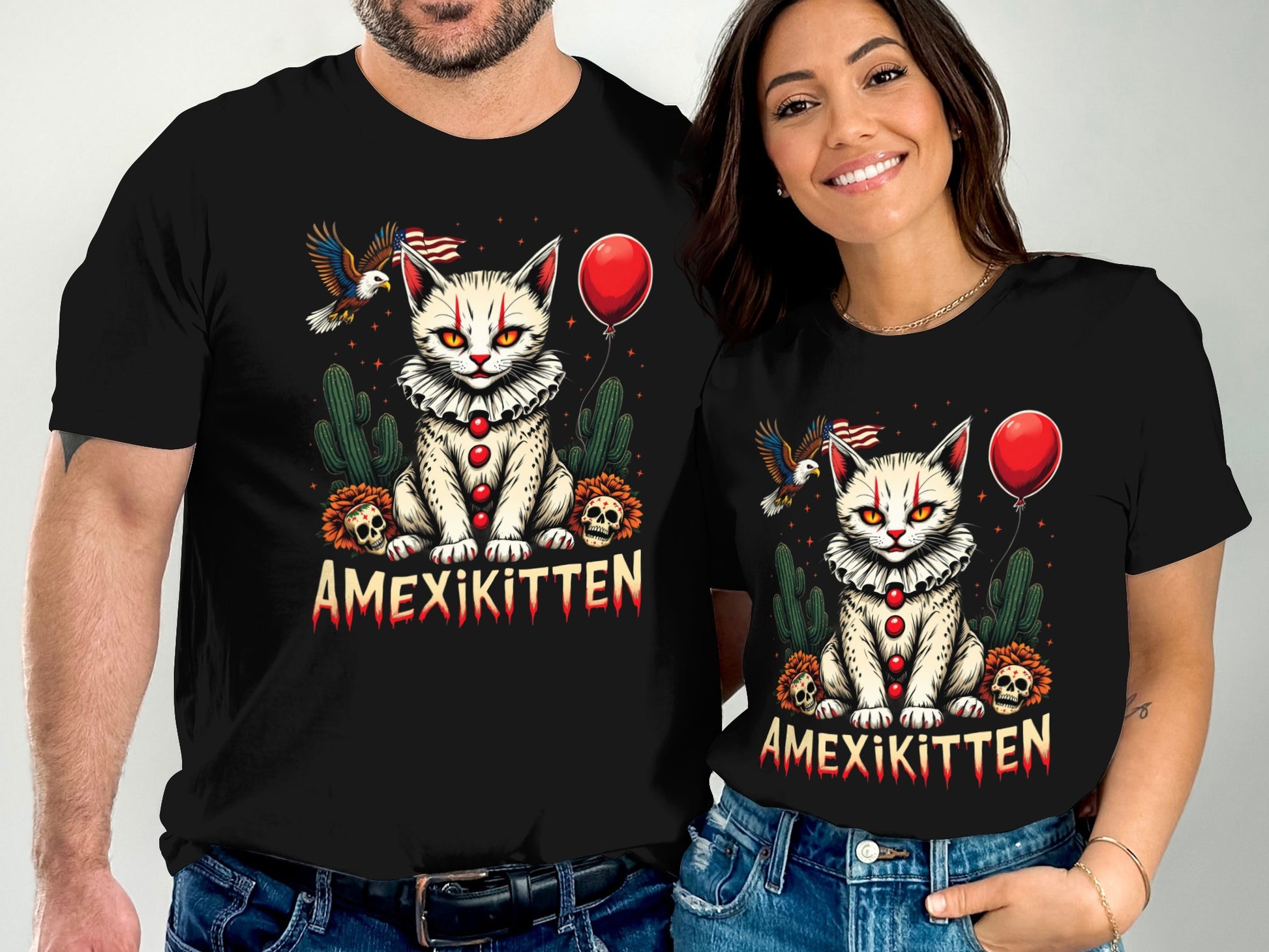 Amexikitten Artwork Cat Design Graphic T-Shirt product