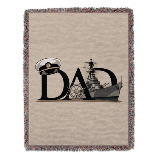 Dad Nautical Ship Theme Fathers Day Blanket product