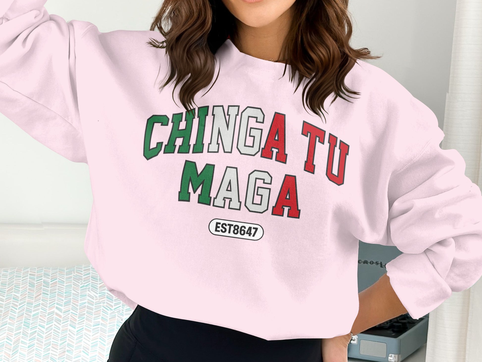 ChingA Tu Maga Est8647 Sweatshirt Fashionable Apparel