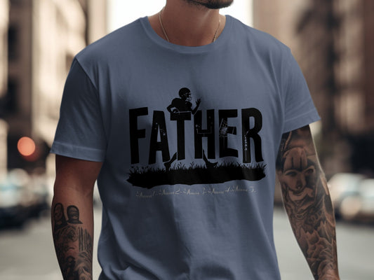 Dedicated Father Graphic T-Shirt product type