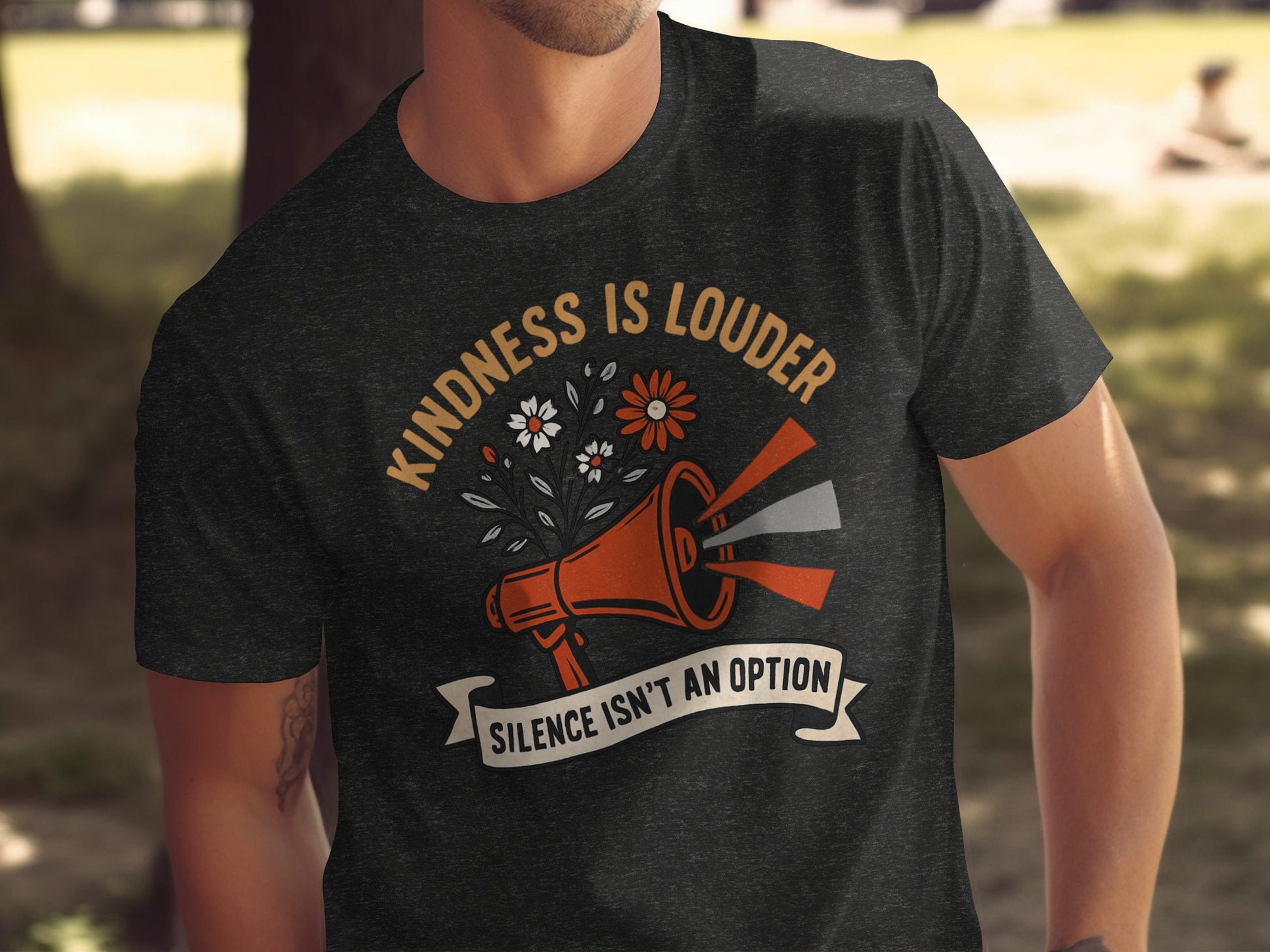 Kindness Is Louder Silence Isn't An Option t-shirt product