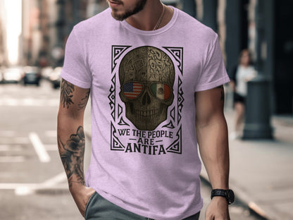 We The People Are Antifa T-shirt for Men Unique Design