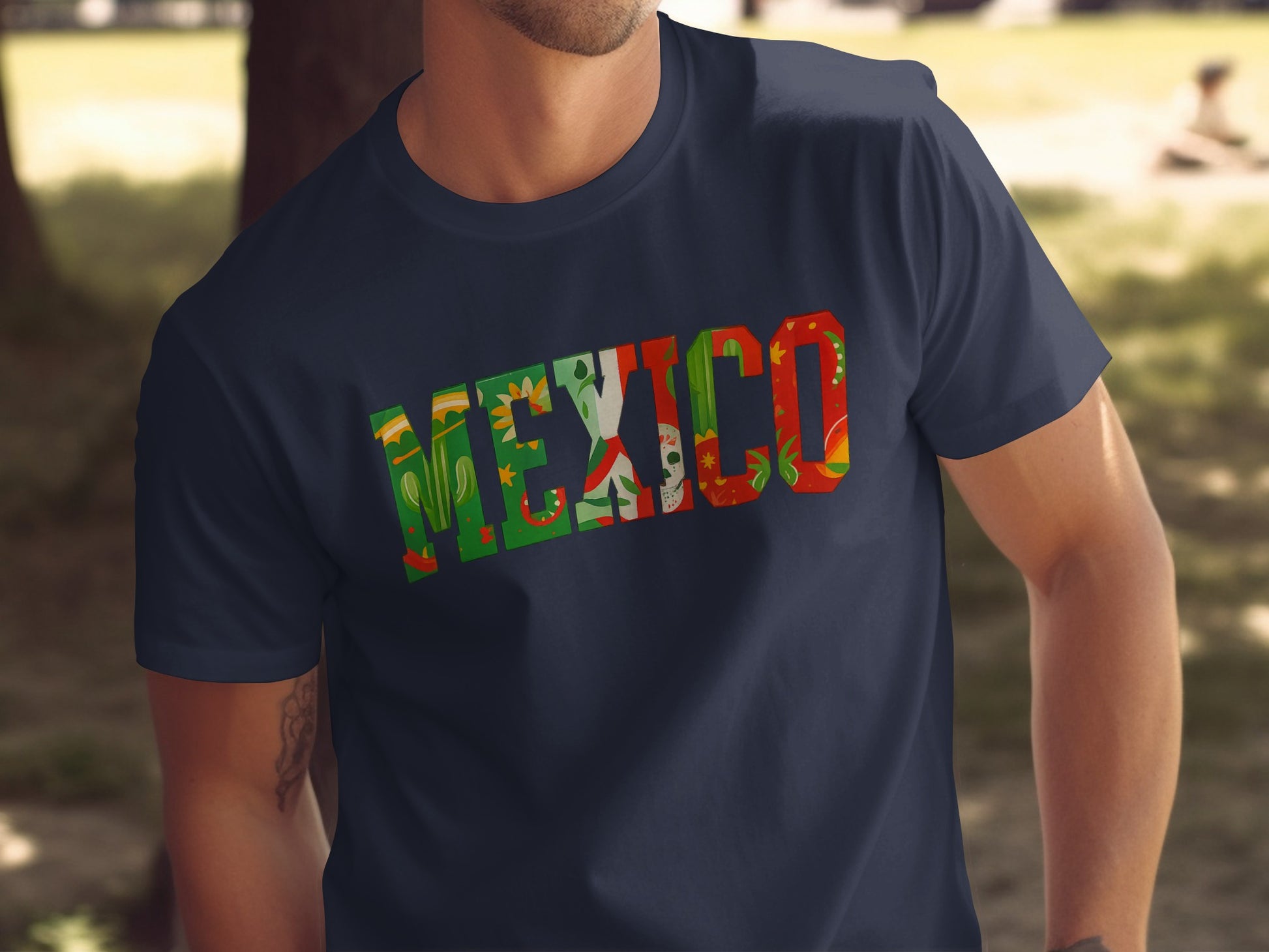 Mexico Letter Design Graphic T-Shirt product