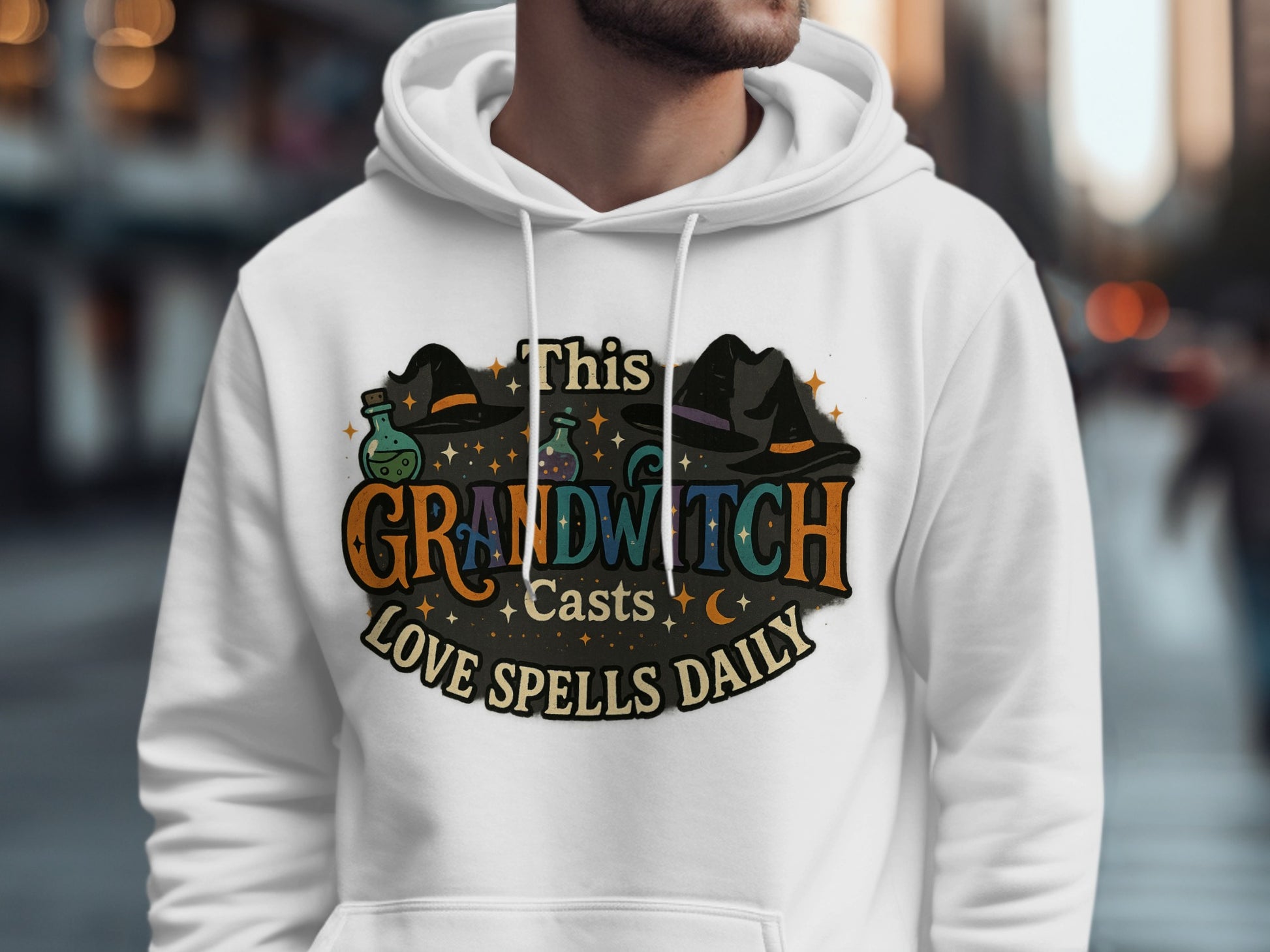 This Grandwitch Casts Love Spells Daily Hoodie Product