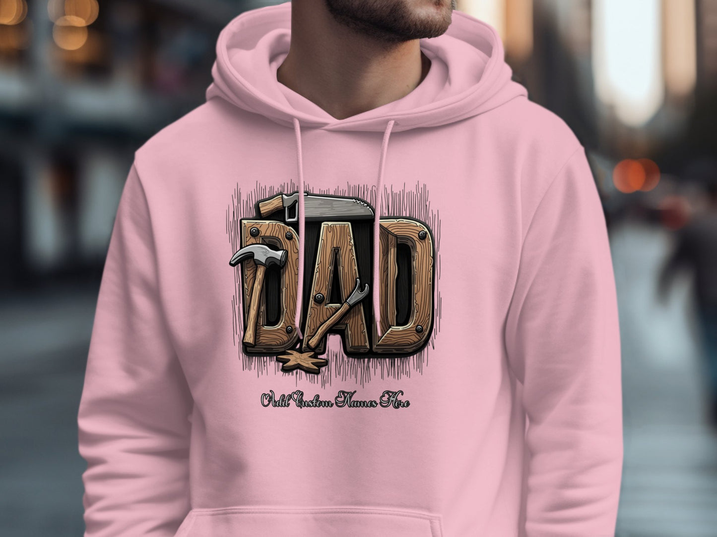 Dad Theme Novelty Design Hooded Sweatshirt product