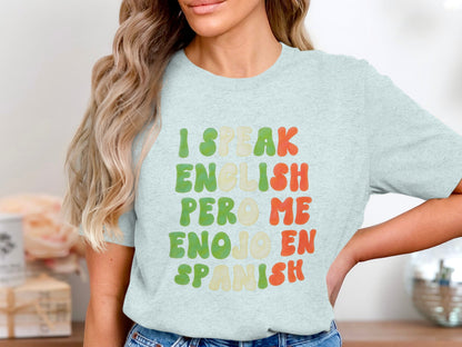 I Speak English Pero Me Enojo En Spanish product type