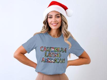 Caribbean Latino American Festive Holiday Apparel