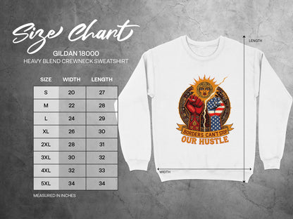 Borders Can't Stop Our Hustle Sweatshirt product type