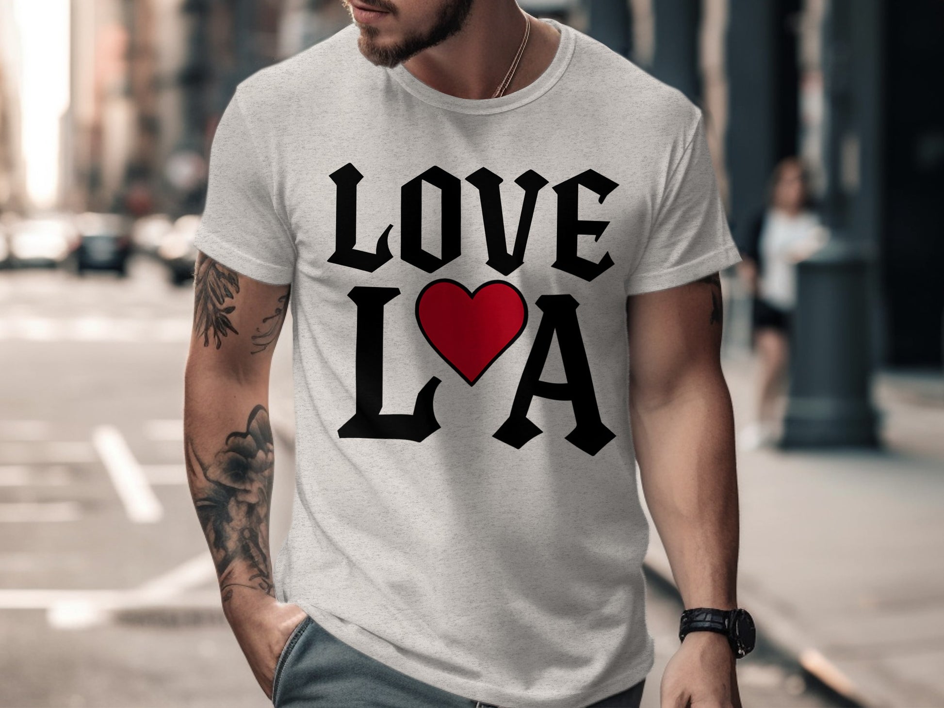 LOVE LA Graphic T-Shirt Trendy Casual Wear product type