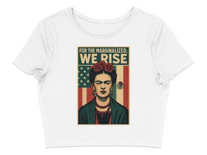 For The Marginalized We Rise Graphic Crop Top product