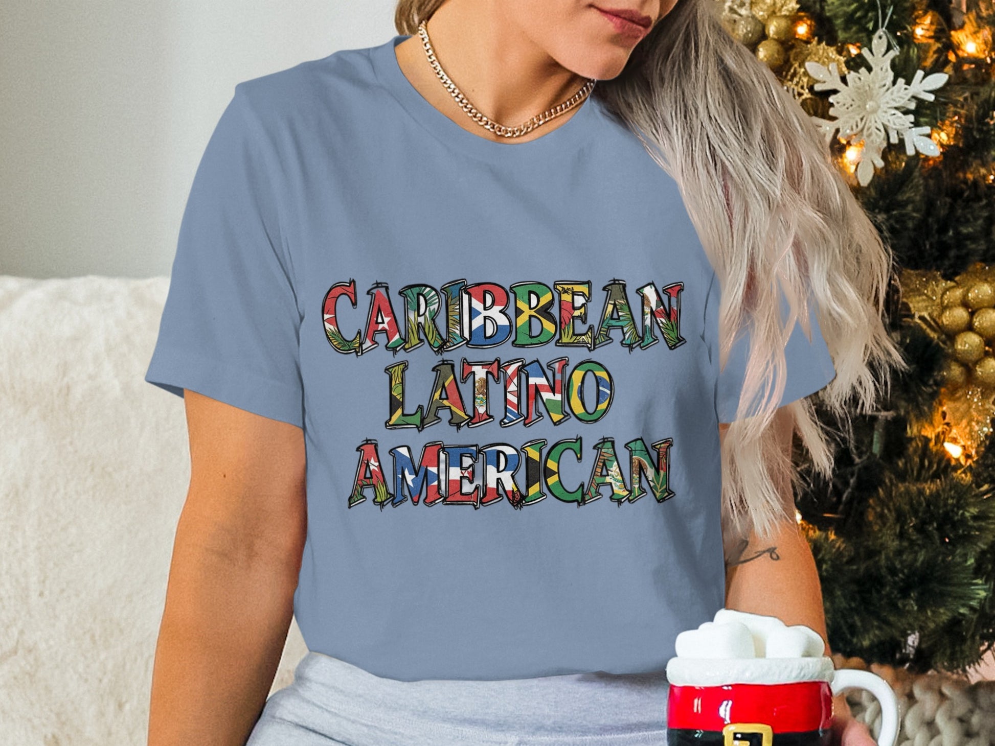 Caribbean Latino American Shirt Perfect for Celebrations