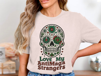 Love My AntiMaga Strangers Graphic Tee